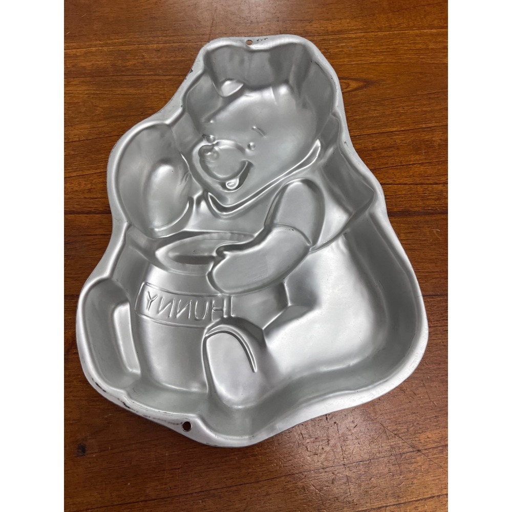 Vintage 1995 Wilton Disney Winnie the Pooh Hunny Pot Cake Pan 2105-3000 Aluminum